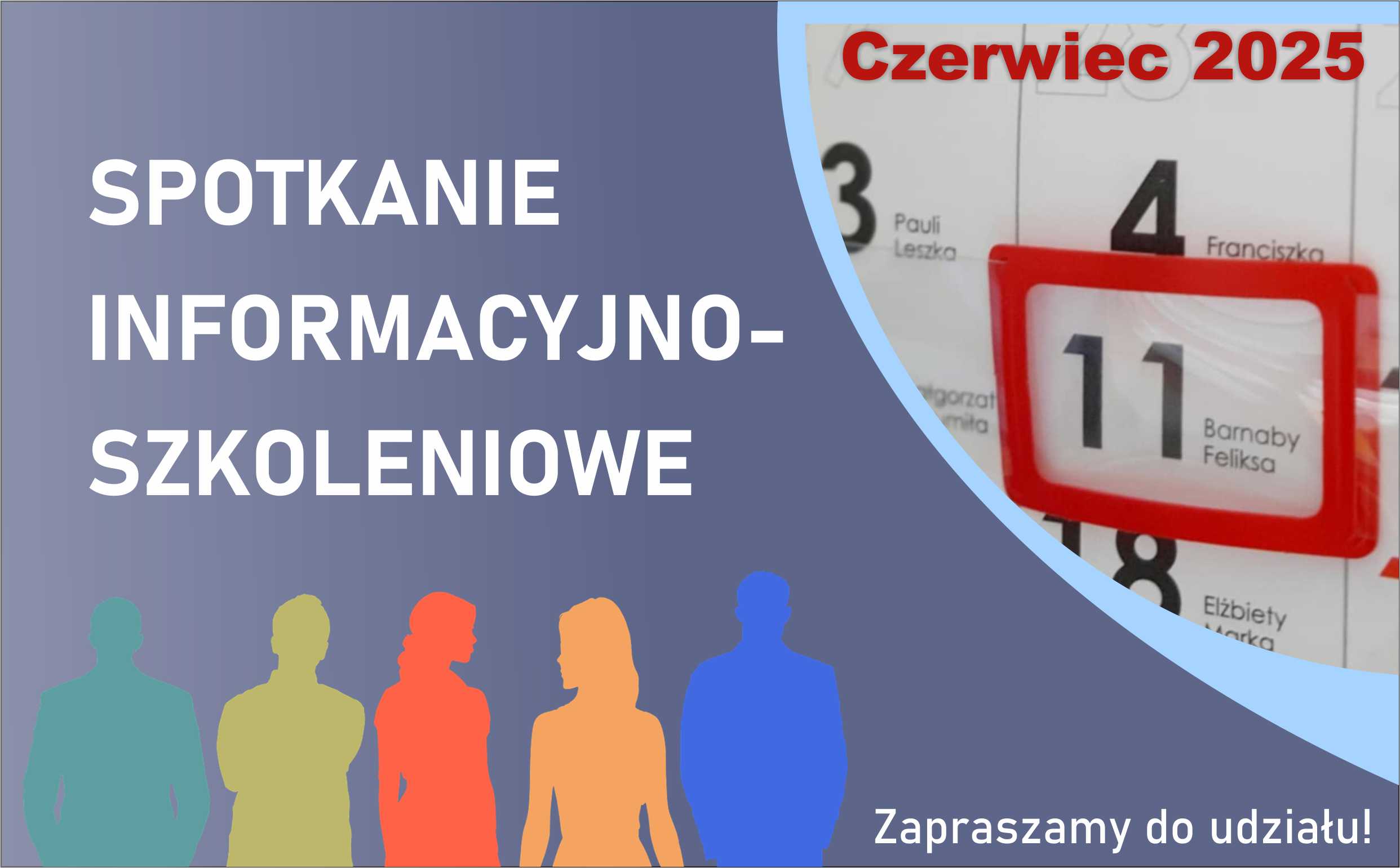 Aktualność: Zaproszenie na spotkanie informacyjno-szkoleniowe – 11 czerwca 2025 r.