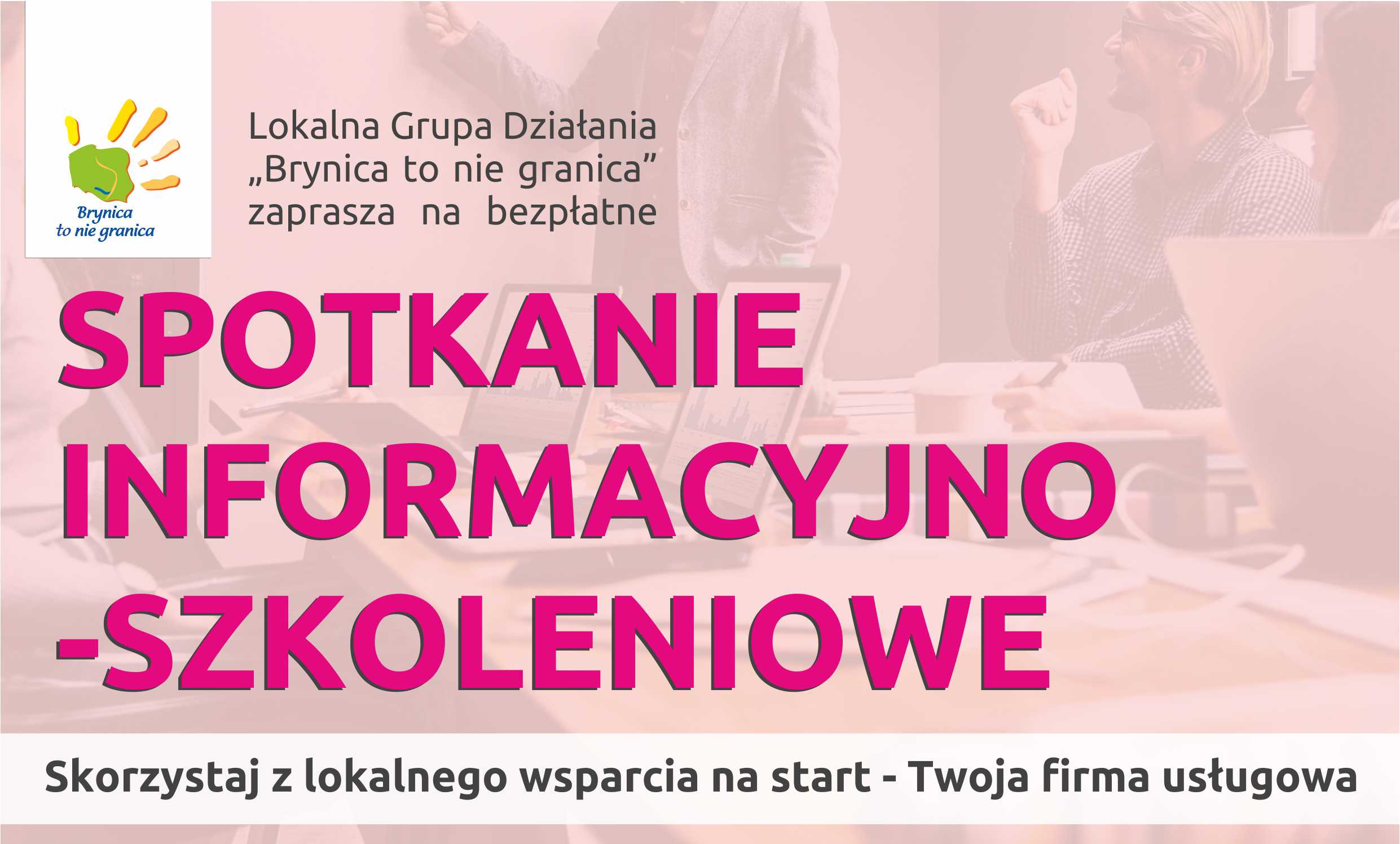 Obraz wiodący: Zapraszamy na bezpłatne Spotkanie Informacyjno-Szkoleniowe!